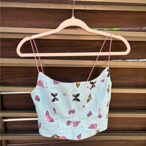 Urban Outfitter Bungee Bustier Top, Women’s Small, Lightly Worn